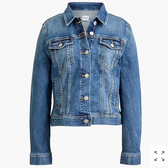 SOLD!  Factory Classic Denim Jacket - Picture 2 of 8